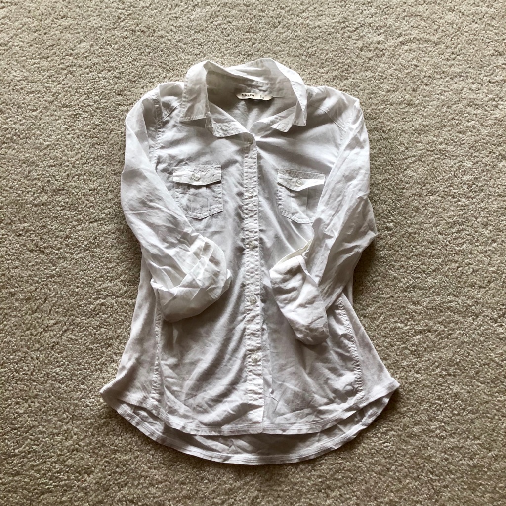 White Button Down
